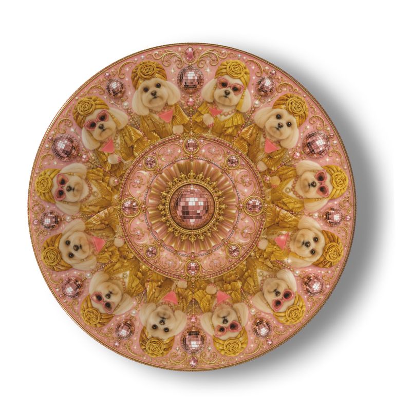 Custom Pawtrait China Plates