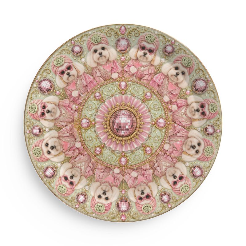 Bianca Wagger Minty Party Plates