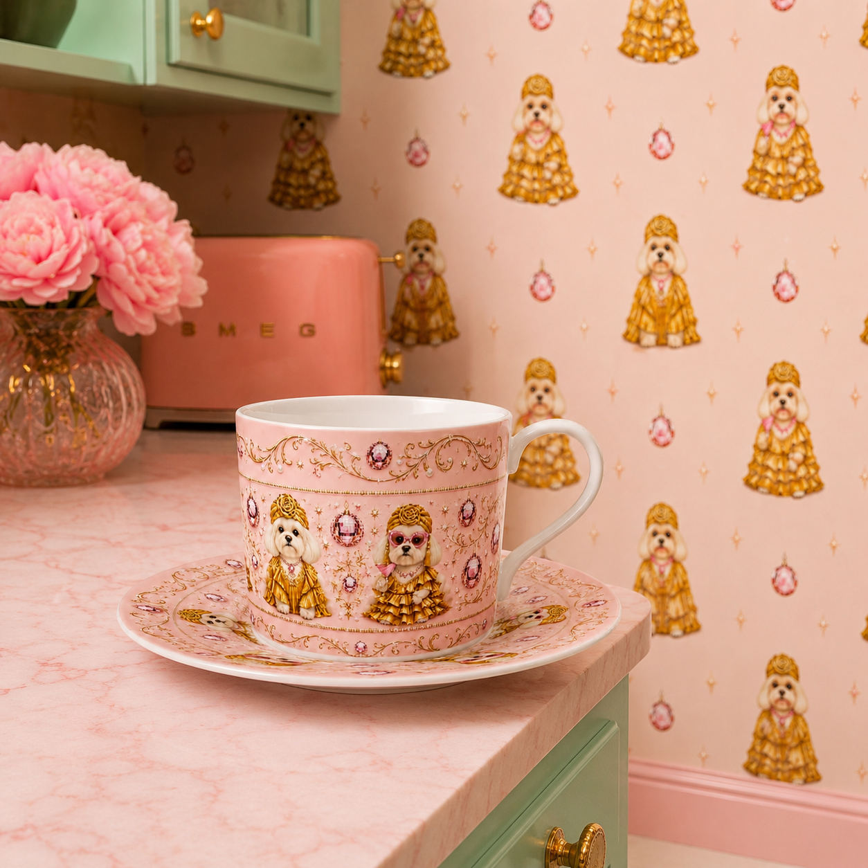 Custom Cup and Saucer