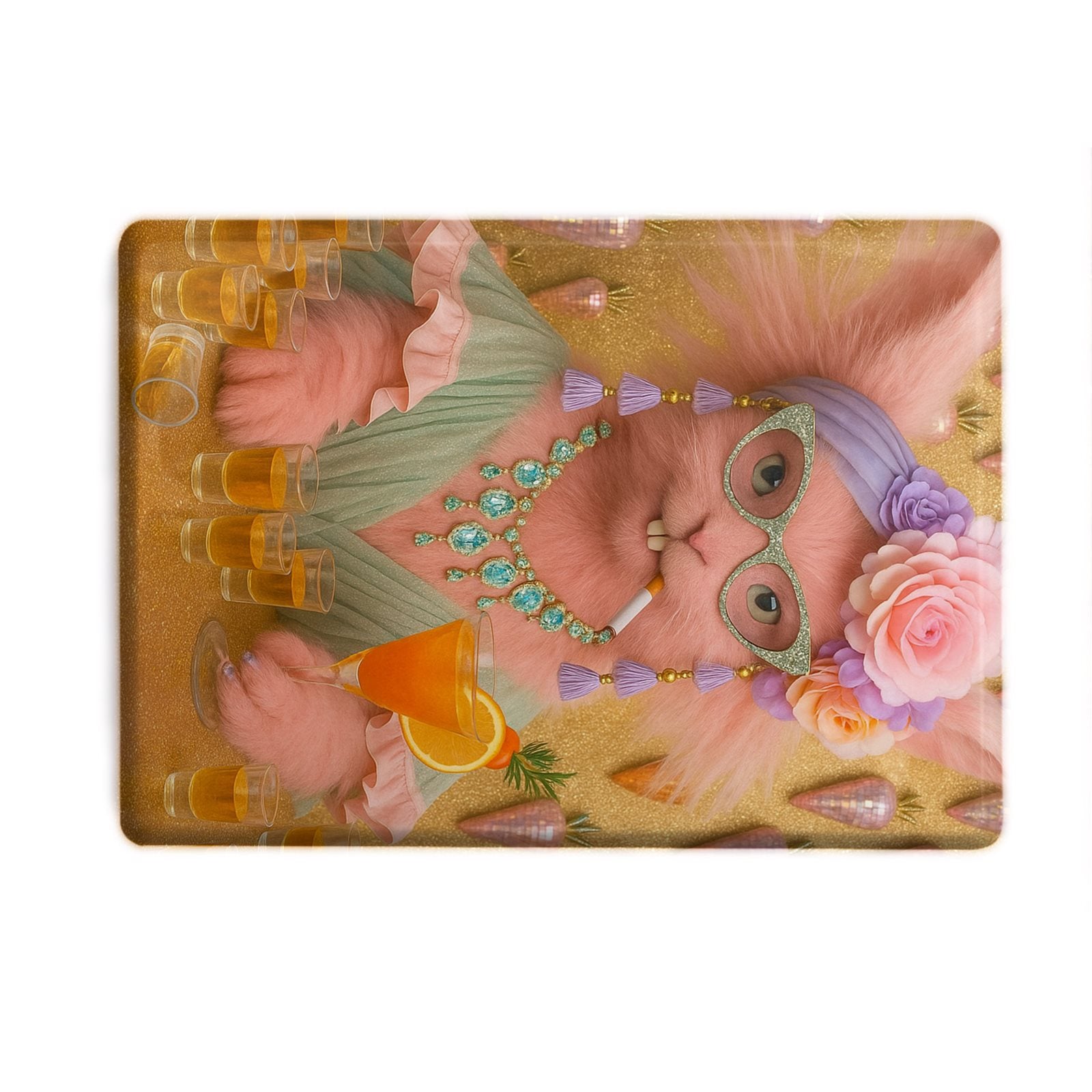 Fancy Clancey Fridge Magnet