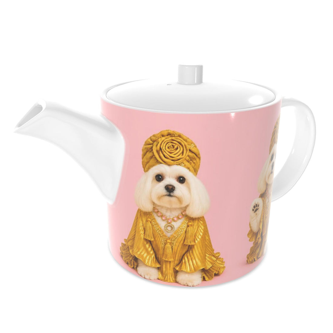 Custom Pawtrait Bone China Teapot