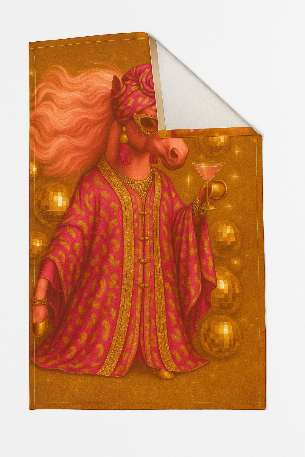 CUSTOM PAWTRAIT TEA TOWEL x 2