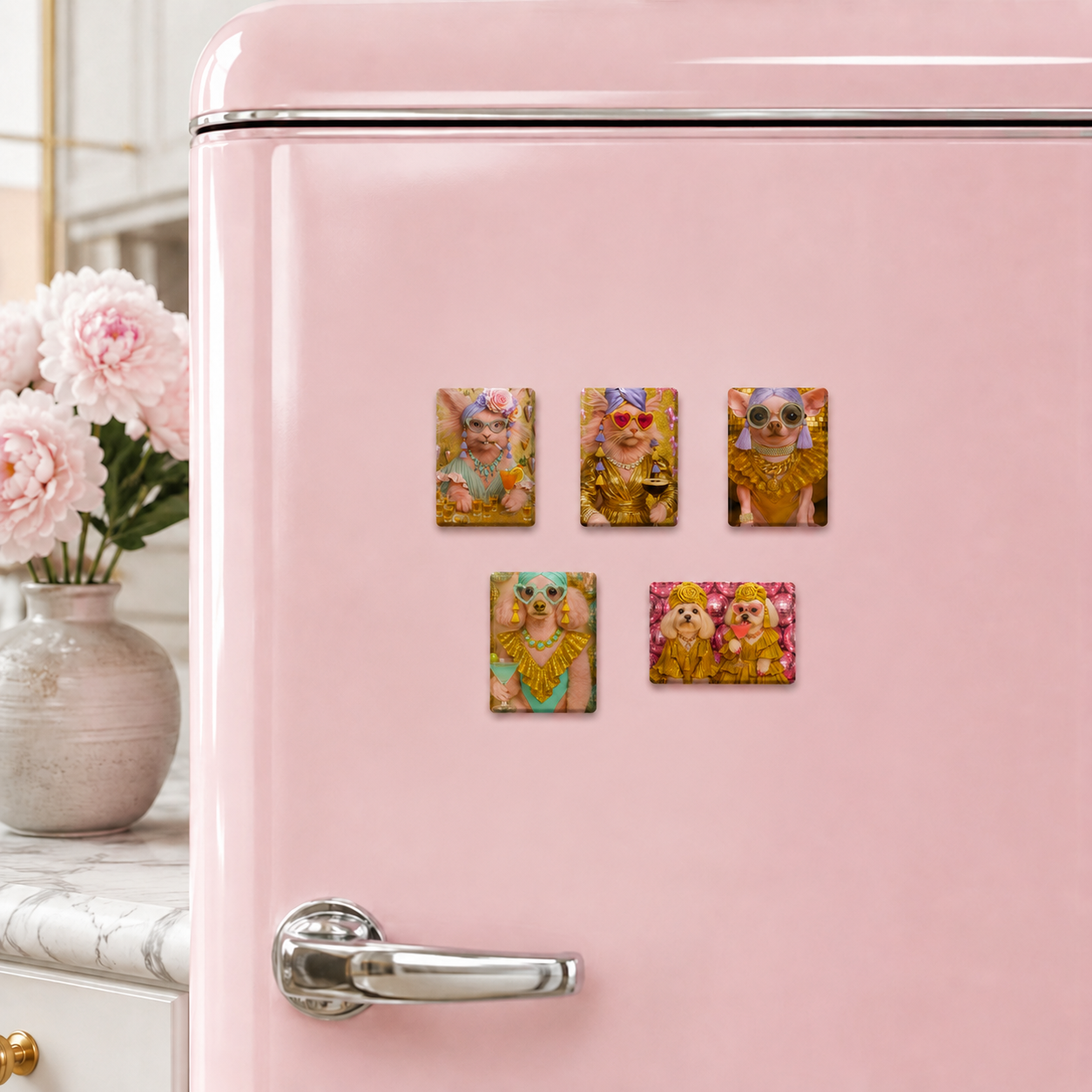 Fancy Clancey Fridge Magnet
