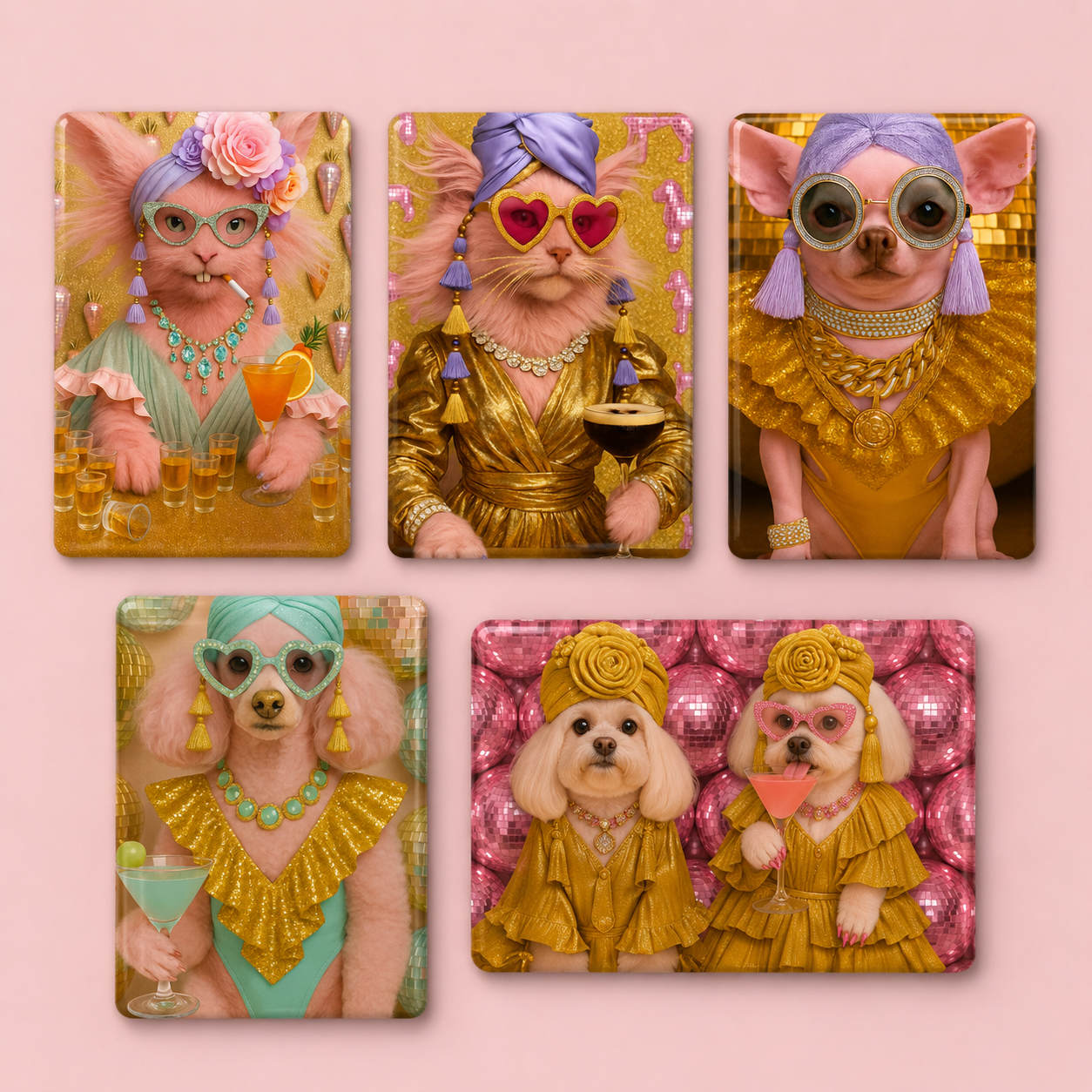 Fancy Clancey Fridge Magnet