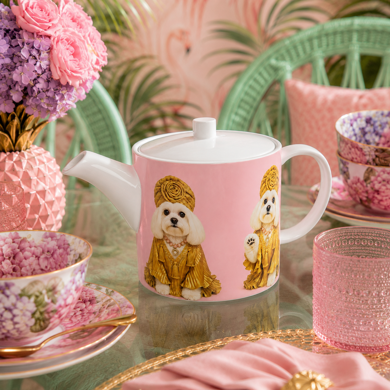 Bianca Wagger Bone China Teapot