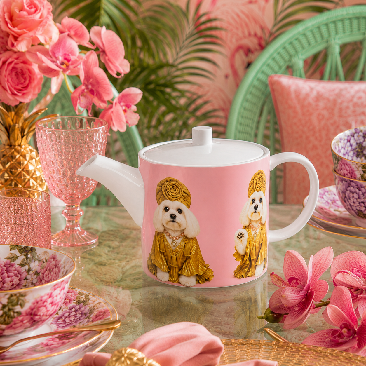 Bianca Wagger Bone China Teapot