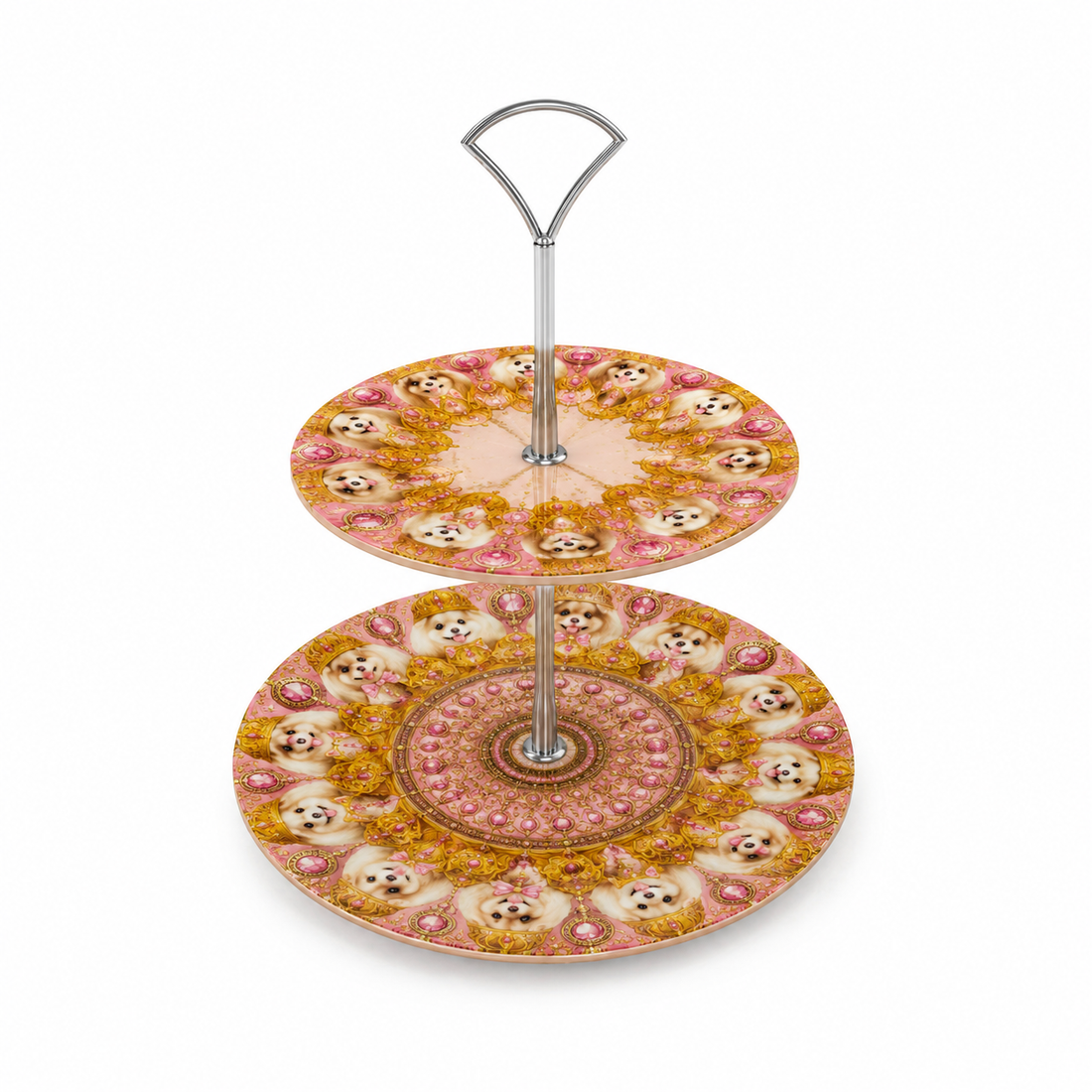 Custom Pawtrait Cake Stand