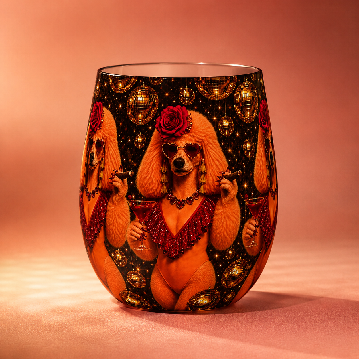 Lulu Showgirl Water Glass
