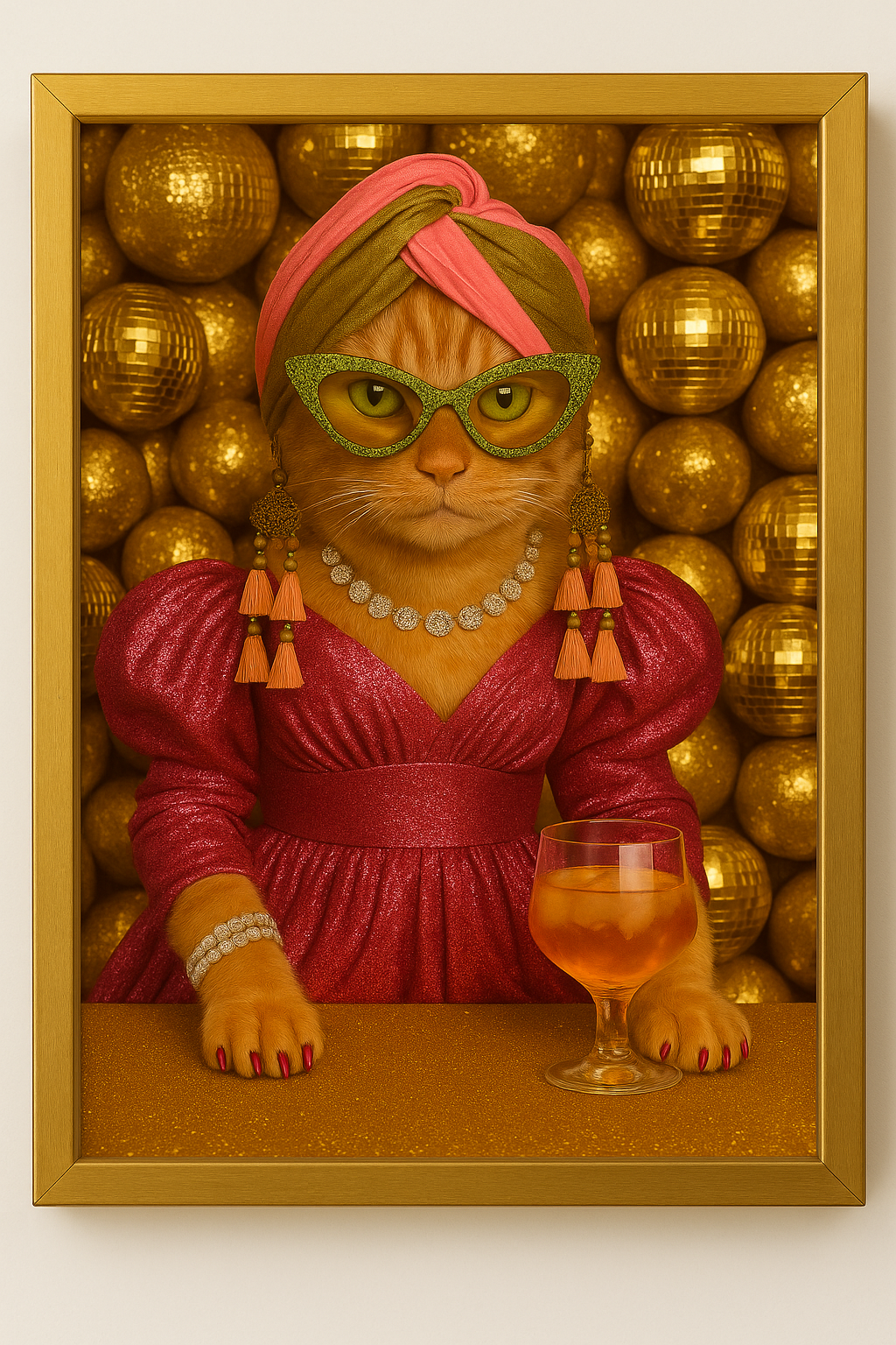 CUSTOM  PAWTRAIT IN CLASSIC FRAME