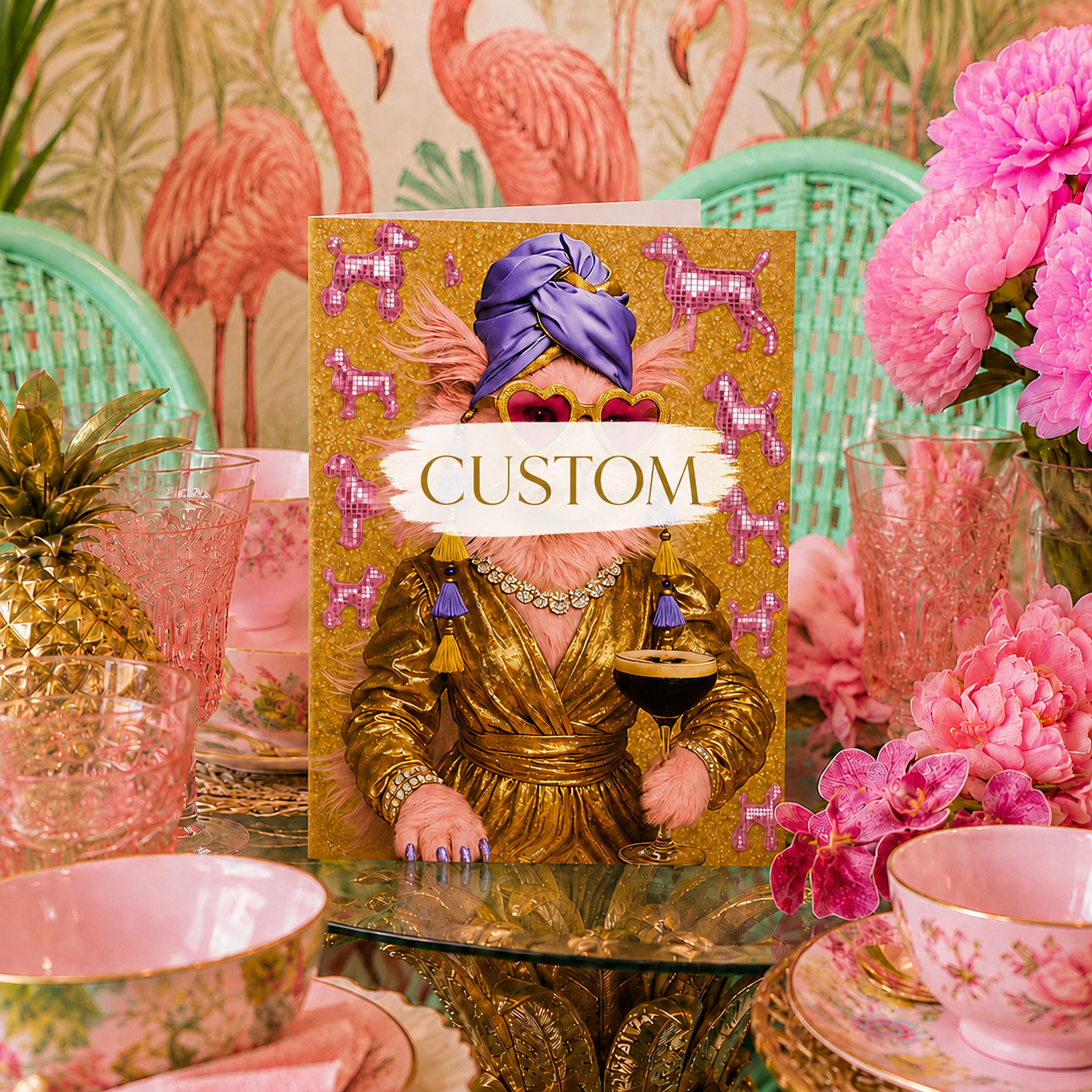Fully Custom Greeting Card Set of 10