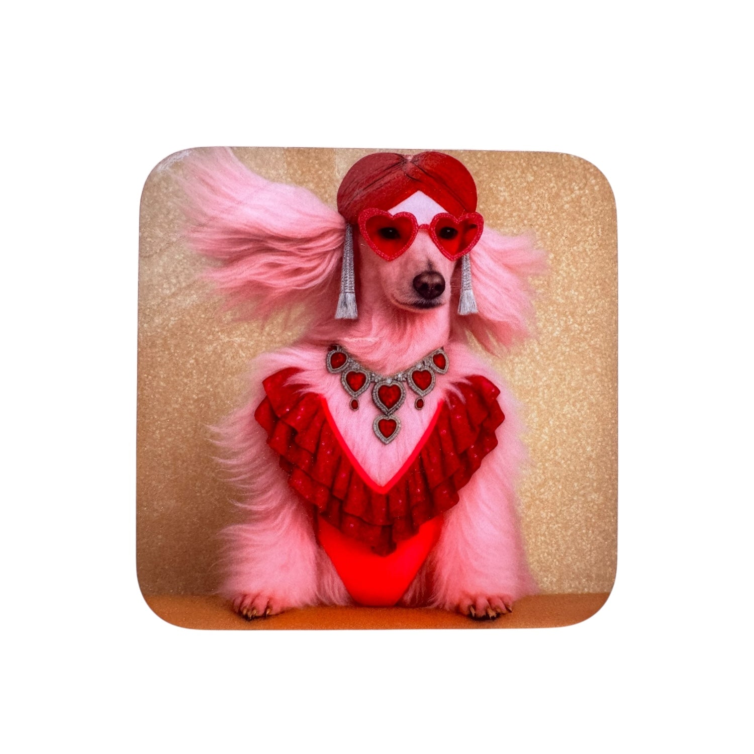 Disco Diva Mix & Match Gloss Drink Coasters