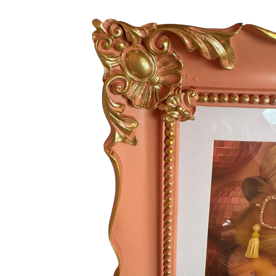 Hatti The Hampster in Pink Fancy Frame  ( Bespoke available )