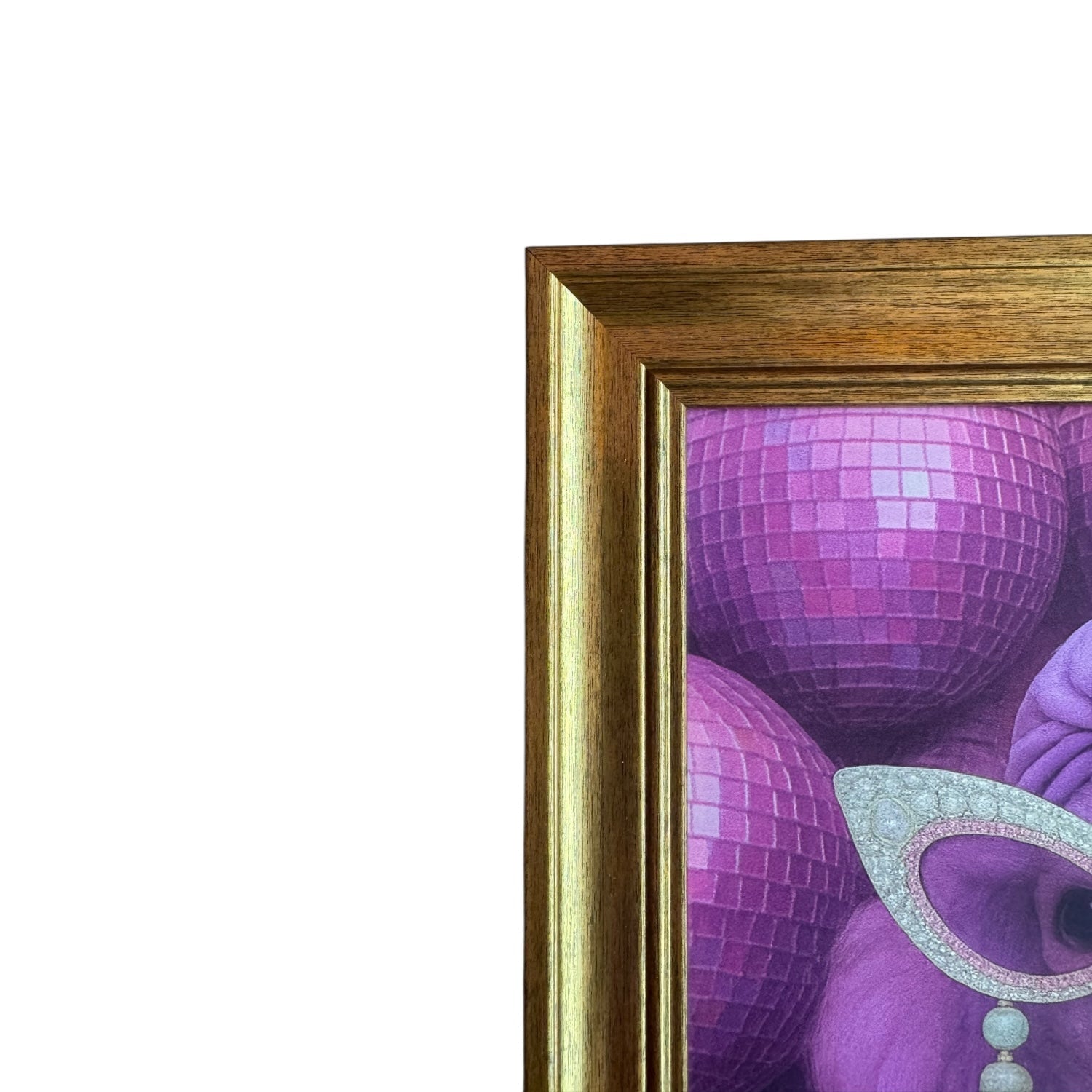 Kiki on the Dance floor Classic Gold Frame